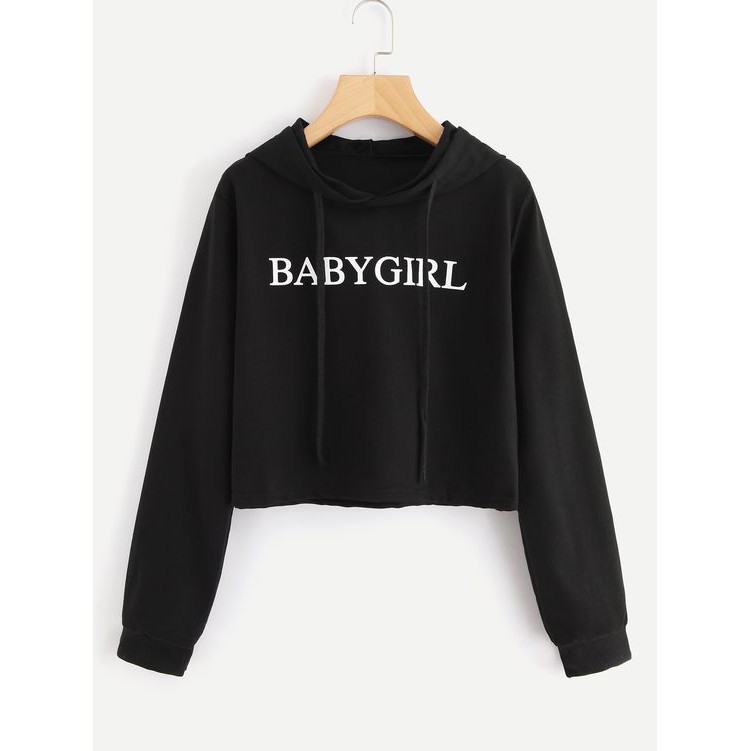 Bess - Sweater Hoodie Crop Murah / Sweater Crop BABYGIRL