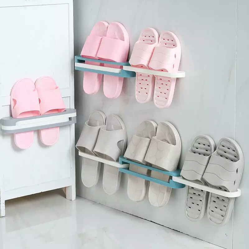 Rak Sendal Minimalis Gantungan Tempat Sendal Rotary Slipper Rack