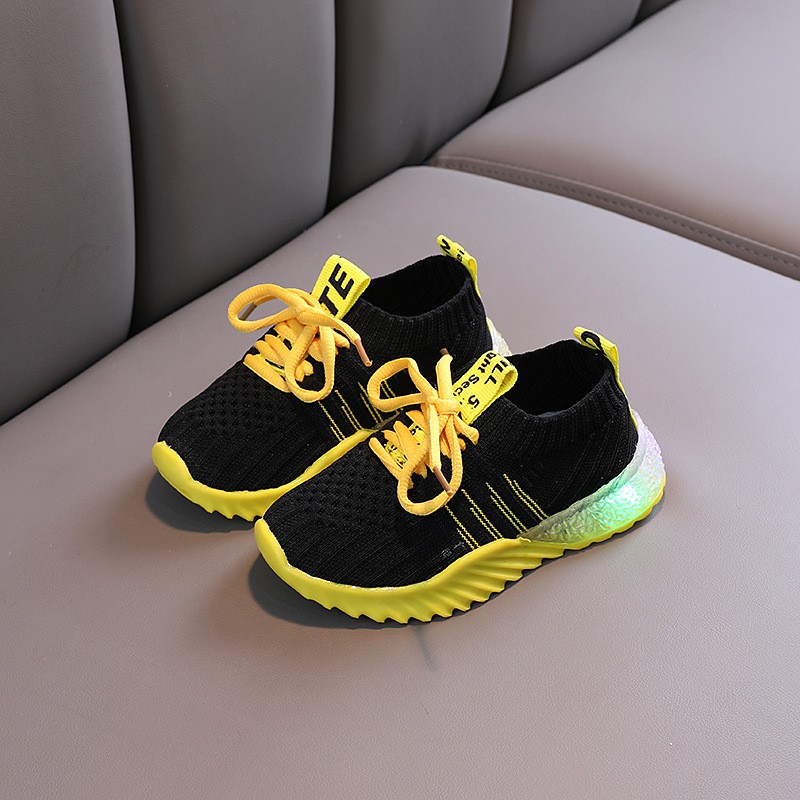 SEPATU LED ANAK LINE GARIS