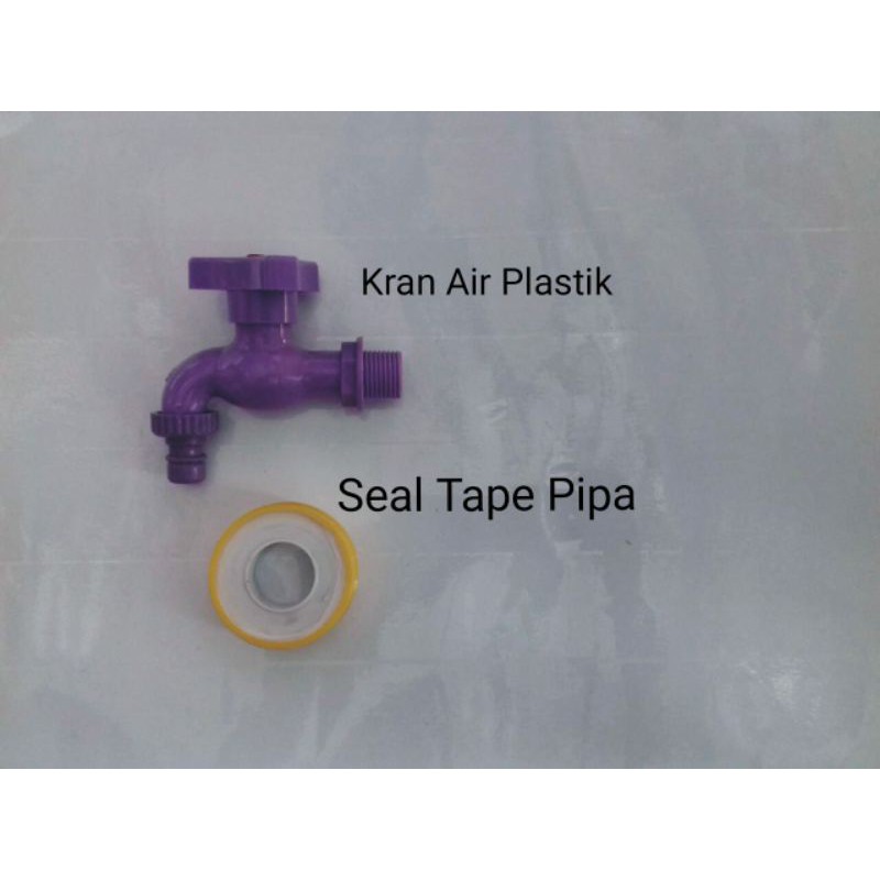 Kran Keran Air Plastik Seal Sil Tape Tip Pipa Kecil