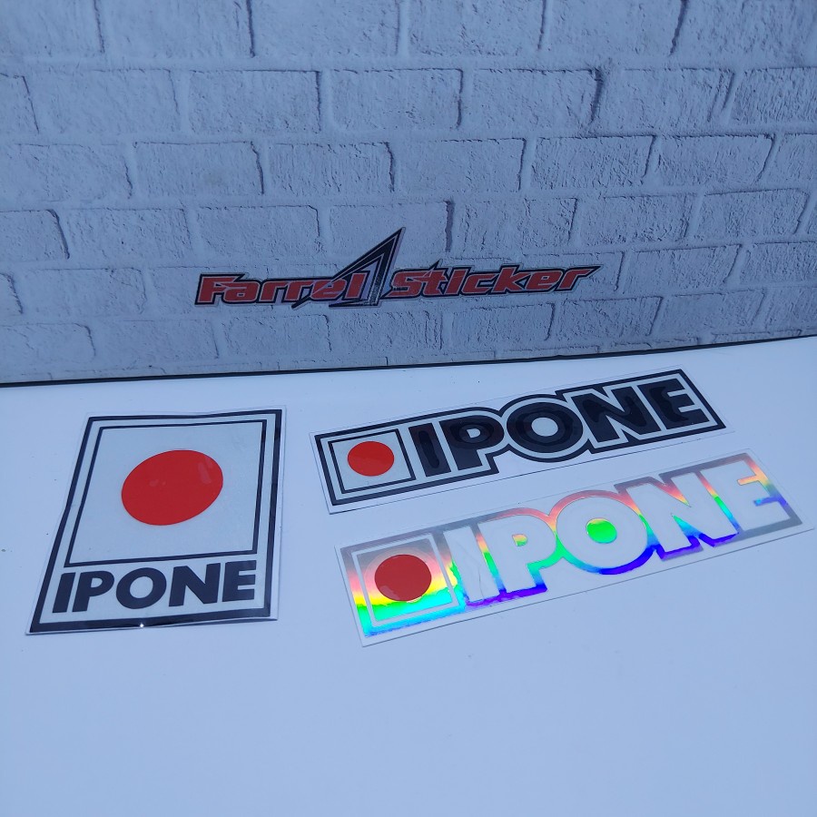 stiker IPONE sticker logo IPONE