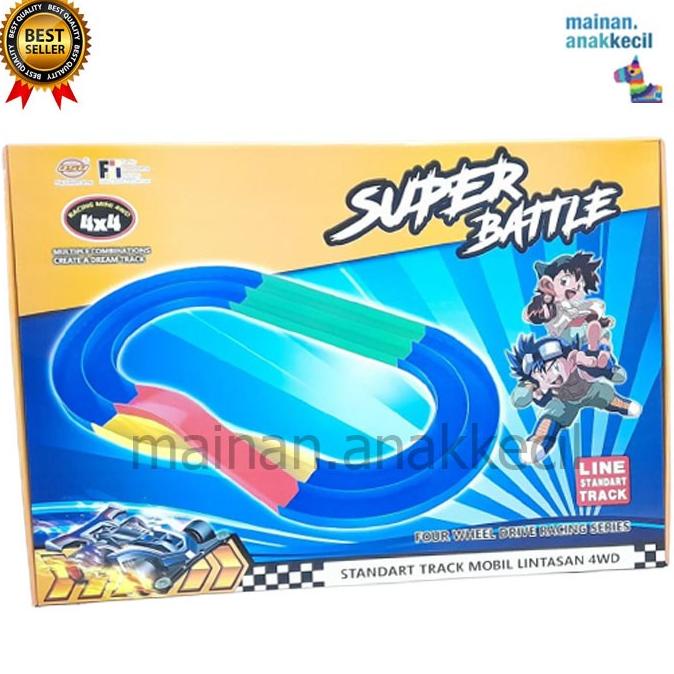 Track Tamiya Super Racing Track - Jalanan Tamiya - Track 2 Jalur Hitam