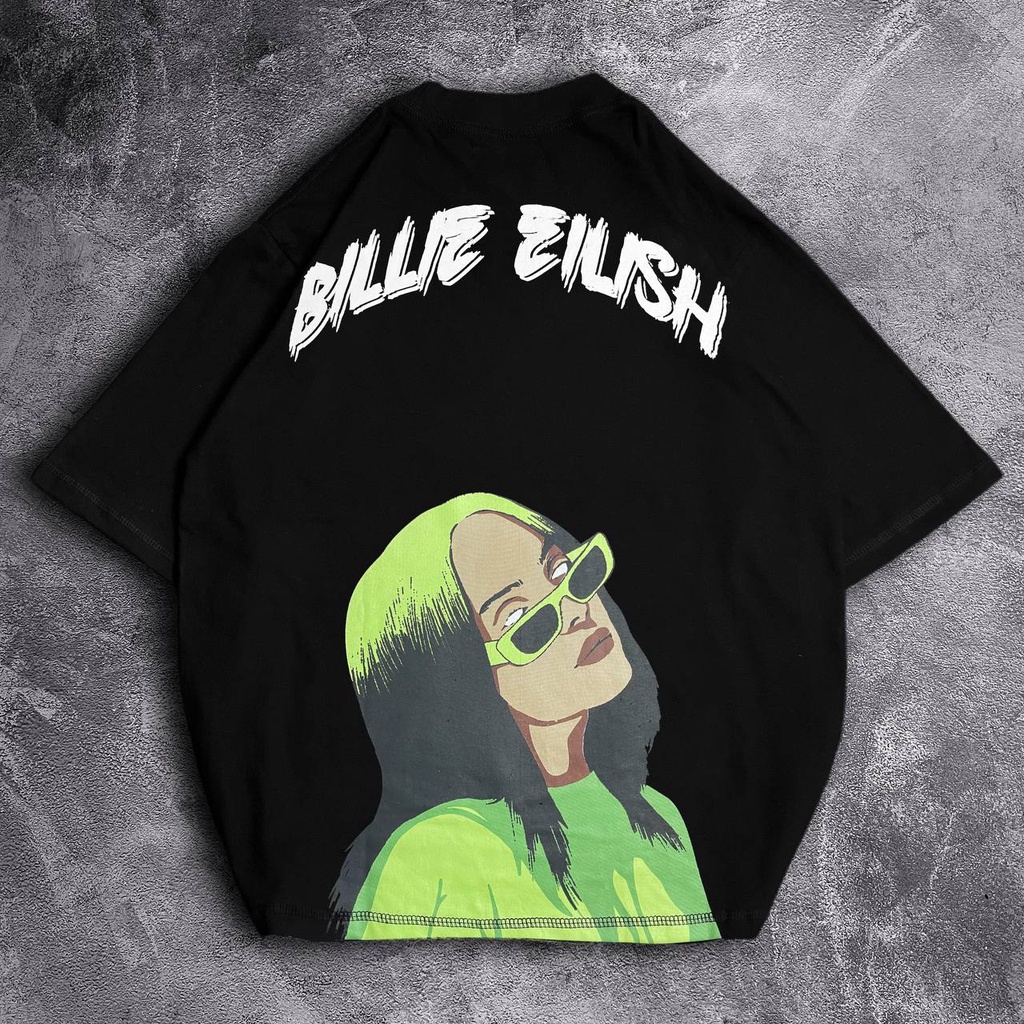 [Oversize] BAJU KAOS OVERSIZE / OVERSIZE T-SHIRT &quot;Billie Eilish&quot;