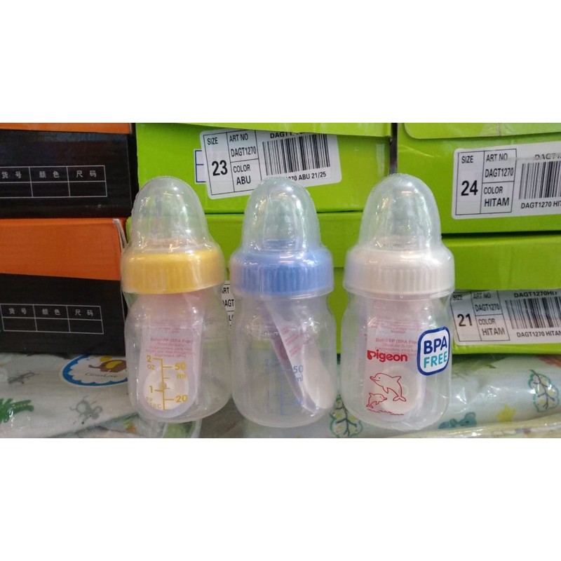 Pigeon baby bottle assorted standard neck - botol susu bayi