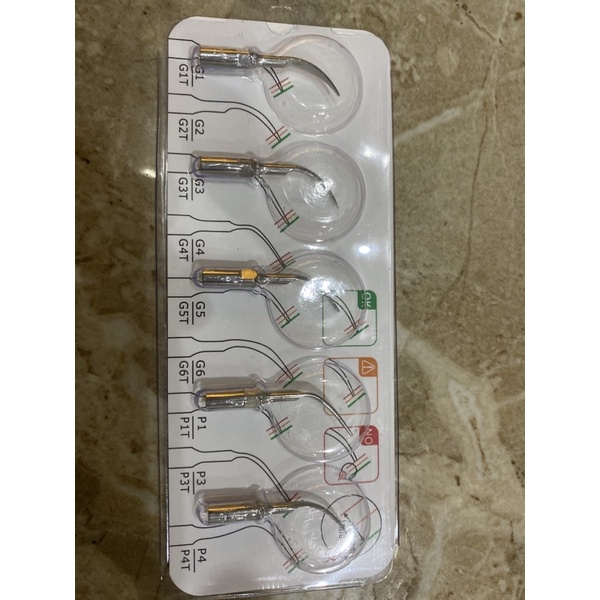 tip scaler  / ultrasonic scaler tip G1 G2 G3 G4 G5 / tip scaler dte / tip scaler universal