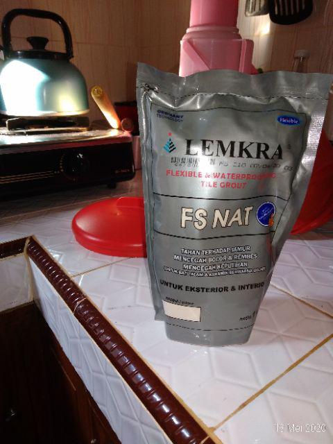 Lemkra Fs Nat Semen Pengisi Cor Rongga Nat Keramik Warna