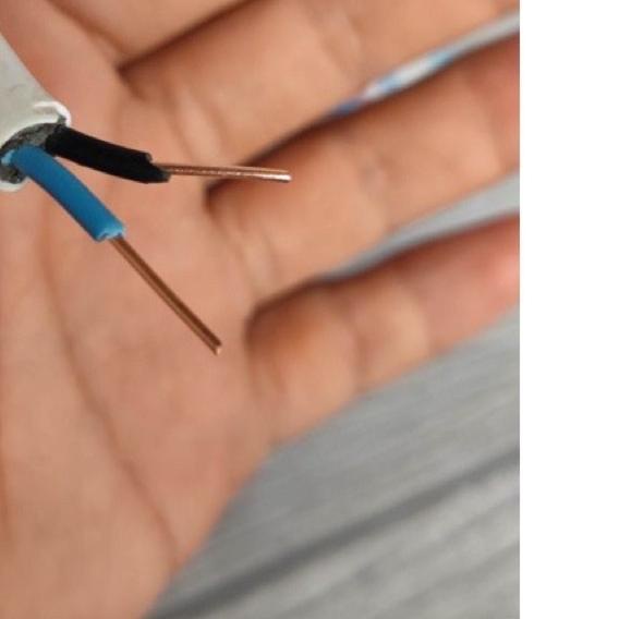 ✸ KABEL NYM LISTRIK 2X1,5 mm SNI 10METER CULION KABEL KAWAT/KABEL LISTRIK SNI ♀