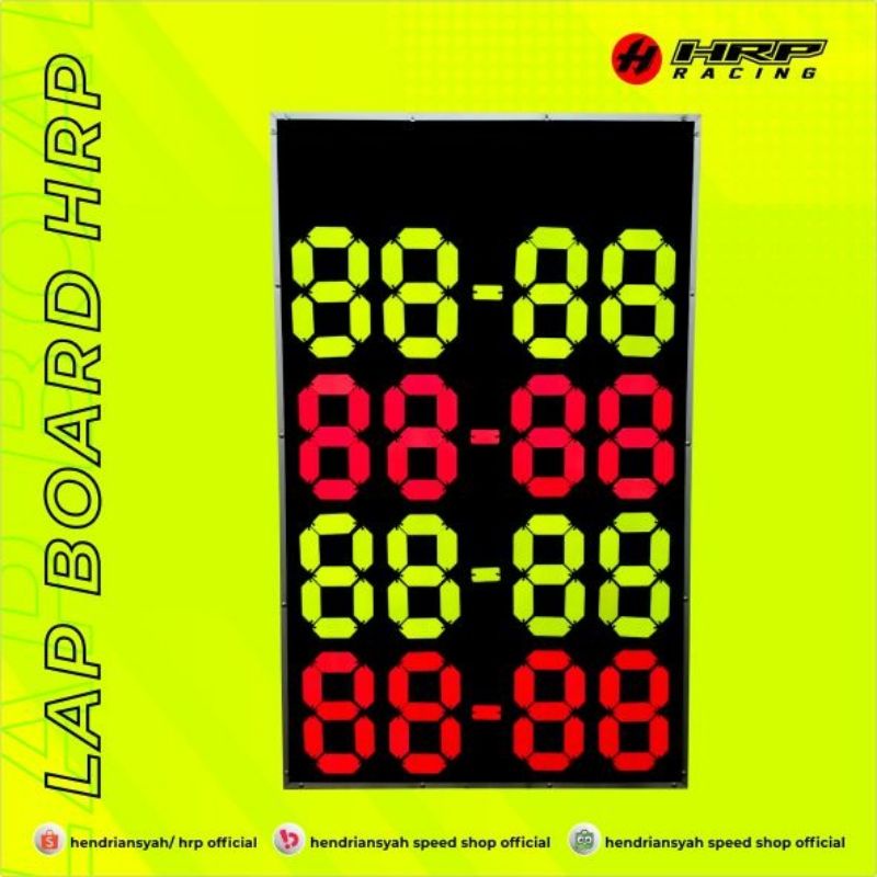 lap board 4 shap hrp racing papan