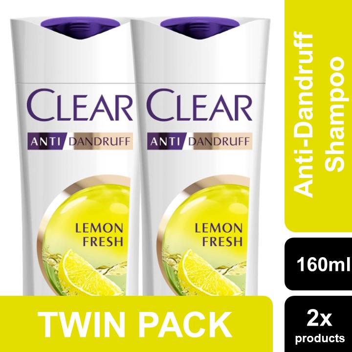 Promo Harga Clear Shampoo Lemon Fresh 160 ml - Shopee