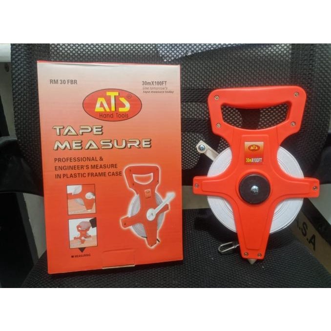 METERAN TANAH 30 METER ATS / METERAN KAIN GULUNG 30M /METERAN TANCAP