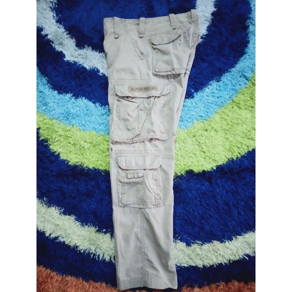 cargo pants alpha industries