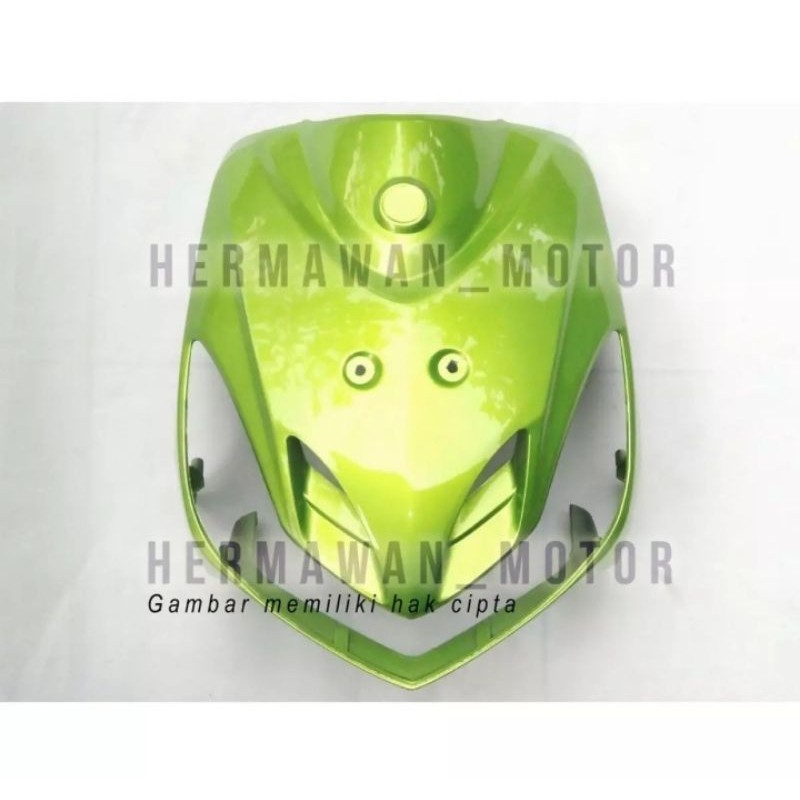 Tameng - Dasi depan Yamaha Mio smile warna Hijau Muda