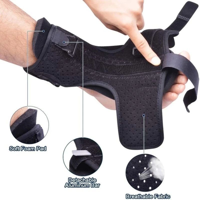 Drop Ankle Foot Orthosis Andjustable Ankle Support AFO Plantar Fascitis Drop Foot