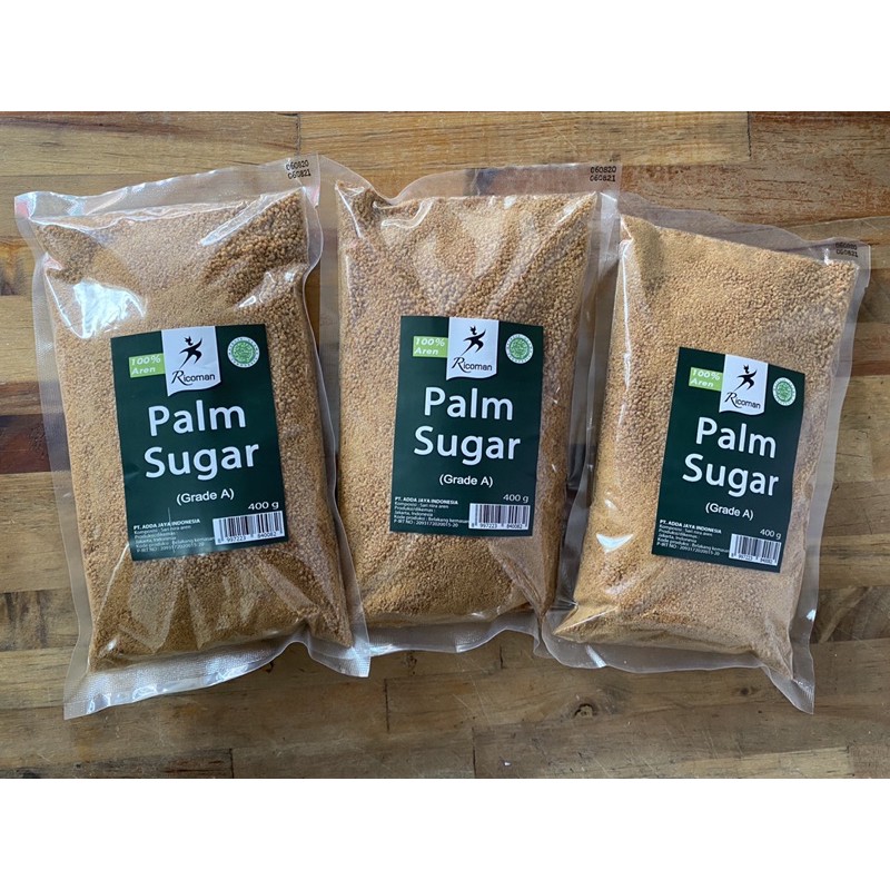 

Palm sugar ricoman 400gr (exp jan 2026)