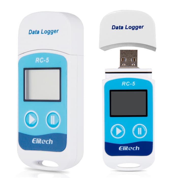 Elitech RC-5 / RC5 - USB Temperature Data Logger Perekam Data Suhu USB