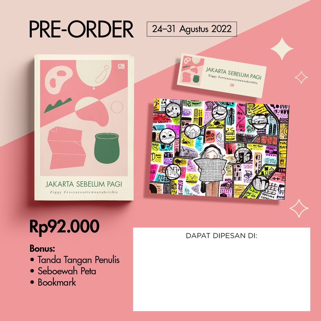 Jual Novel JAKARTA SEBELUM PAGI Ziggy Zezsyazeoviennazabrizkie / Buku
