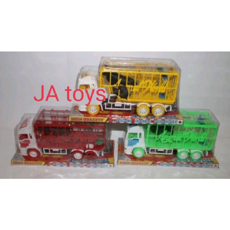 ST 2099 - Mainan Truk Muat Hewan Truck Safari Animal Wild ST2099