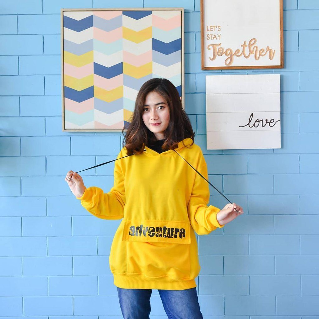 Nara Grosir - Adventure Hoodie l Sweater Pria dan Wanita