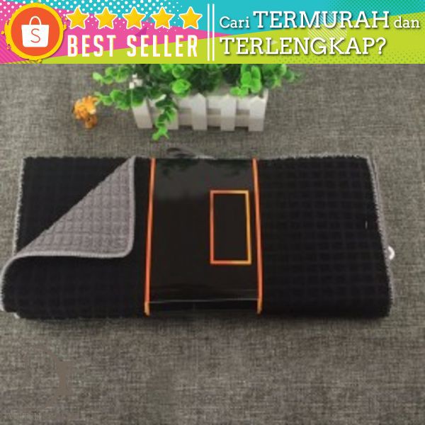 Tatakan Microfiber Peralatan Dapur Serbaguna - Black/Gray