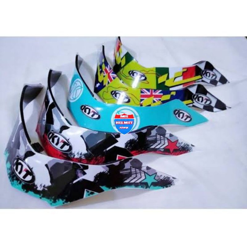 SPOILER 3D HELM KYT R10