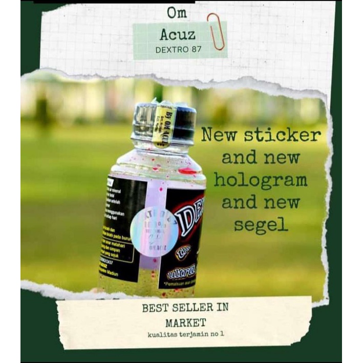 dextro87 multivitamin burung/penggacor burung/vitamin terlaris