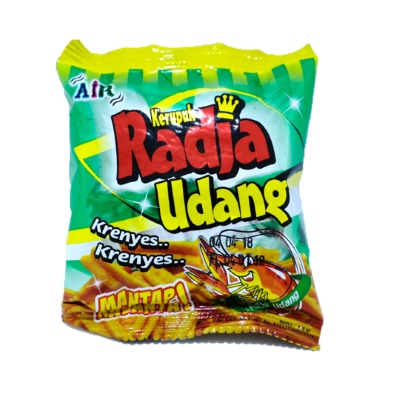 

Snack Makanan Ringan Kerupuk Radja Udang isi 10 pcs