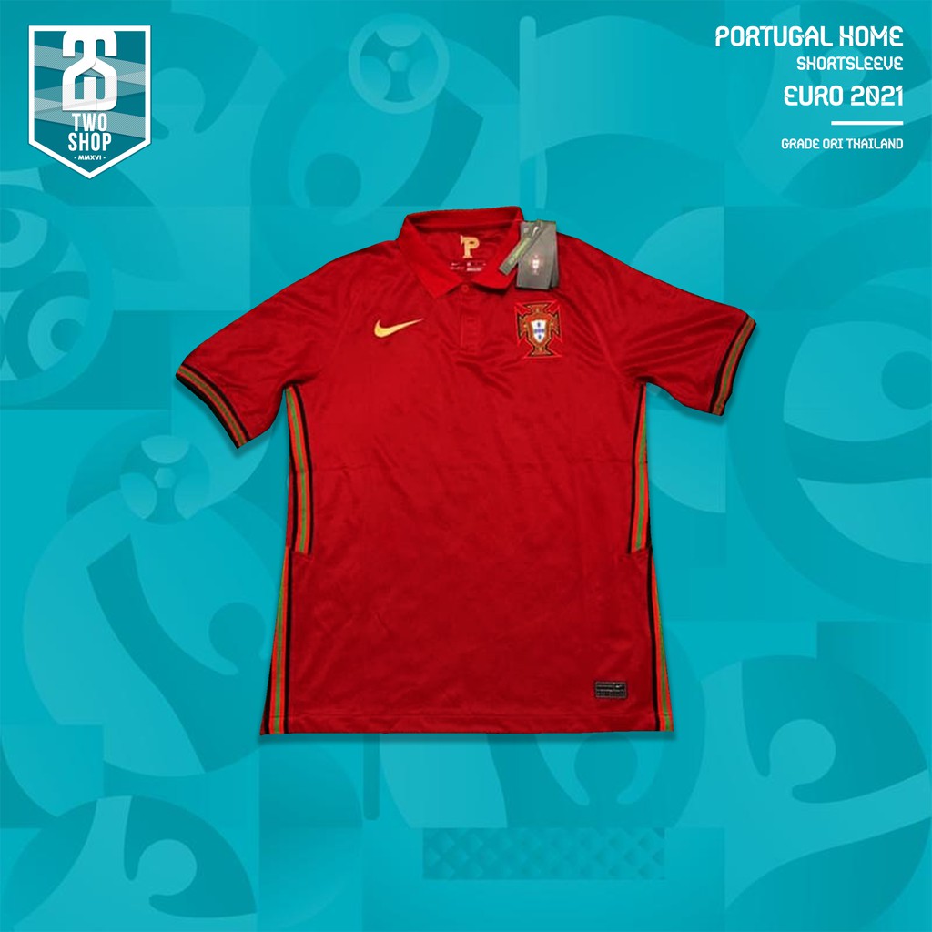 Jersey Bola Portugal Home EURO 2021 Grade Ori