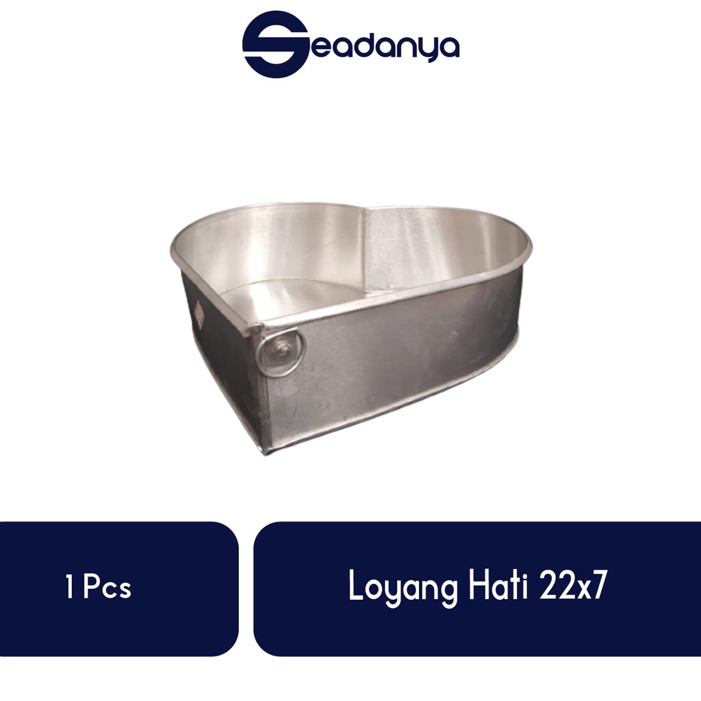 

Loyang Hati 22x7-Loyang Hati/Loyang Bentuk Hati/Loyang Hati/Loyang Ukuran 22x7/Loyang Hati Terlaris/Loyang Hati Termurah