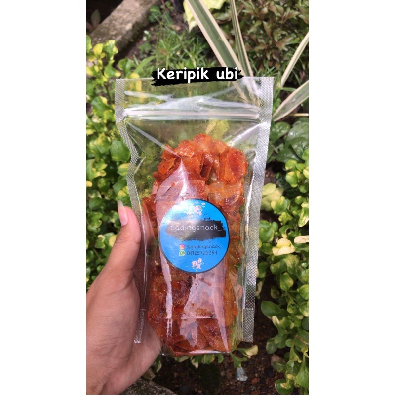 

Kripik ubi pedas manis