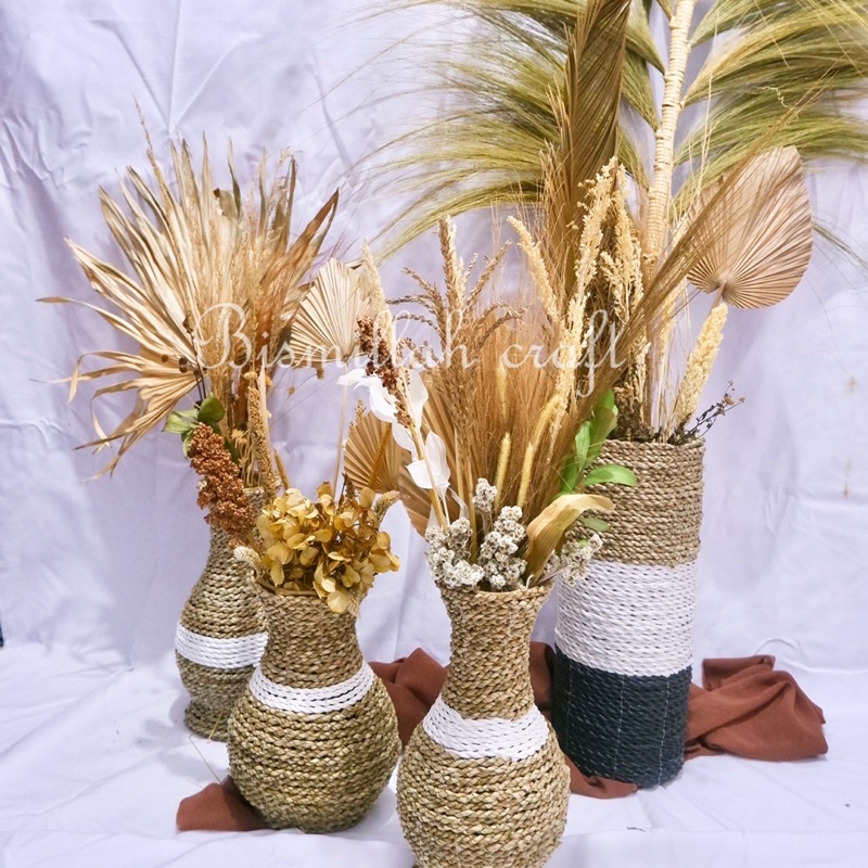 PROPERTI FOTO STUDIO RUSTIC Paket hemat bunga kering dekorasi foto studio dekorasi rumah dekorasi ru