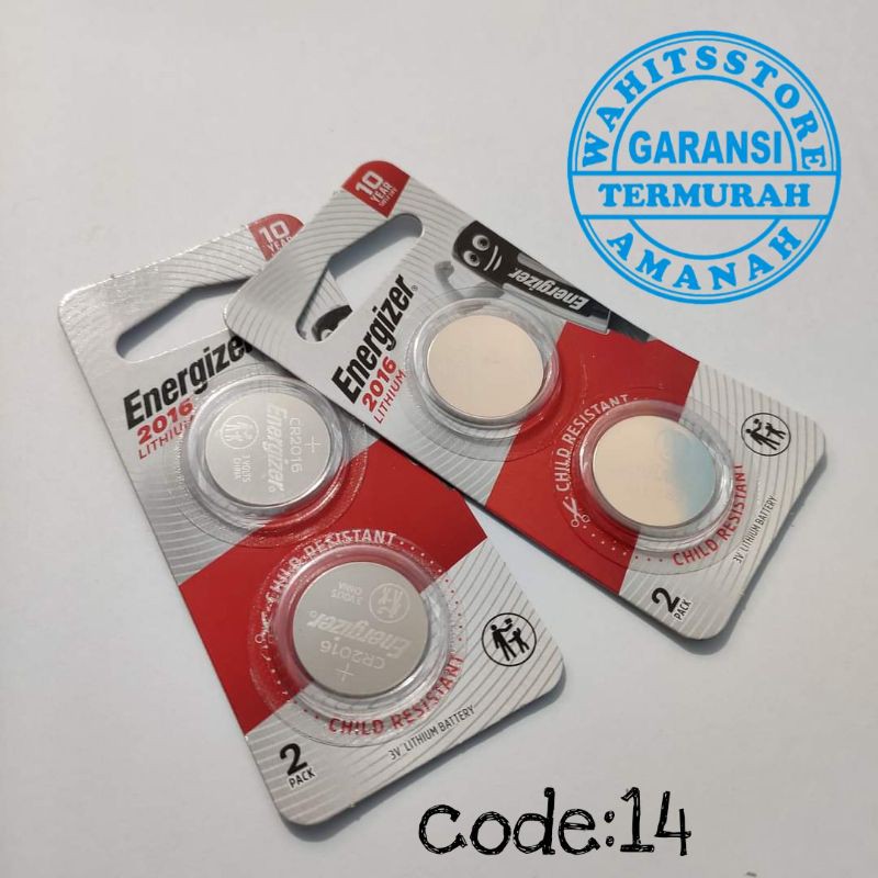BATERAI CR-2016 2016 ASLI ENERGIZER