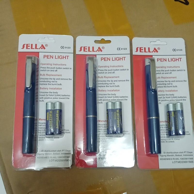 Penlight Sella LED / Penlight fre Batrey