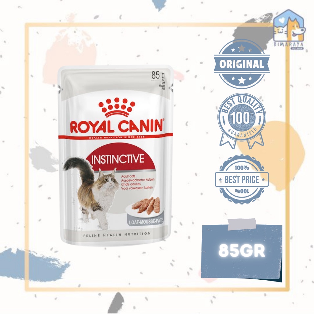 ROYAL CANIN ADULT INSTINCTIVE IN LOAF 85GR (LOAF) (POUCH)