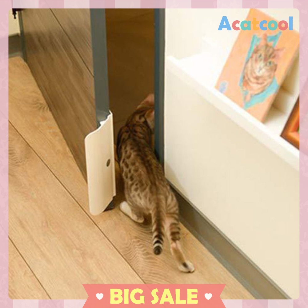 Dog Cat Door Opener Automatical Puppy Kitten ABS Doors Opening Enter Freely