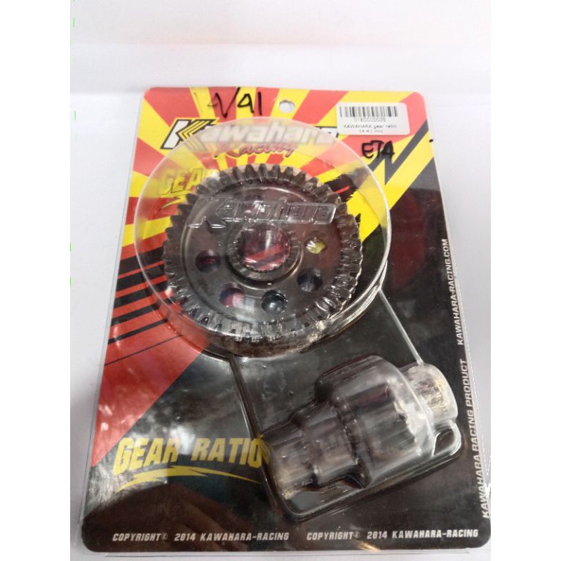 Gear gir gigi rasio mio  kawahara ukuran (14-40 ) (14-41)  (14-42) gigi rasio kawahara mio
