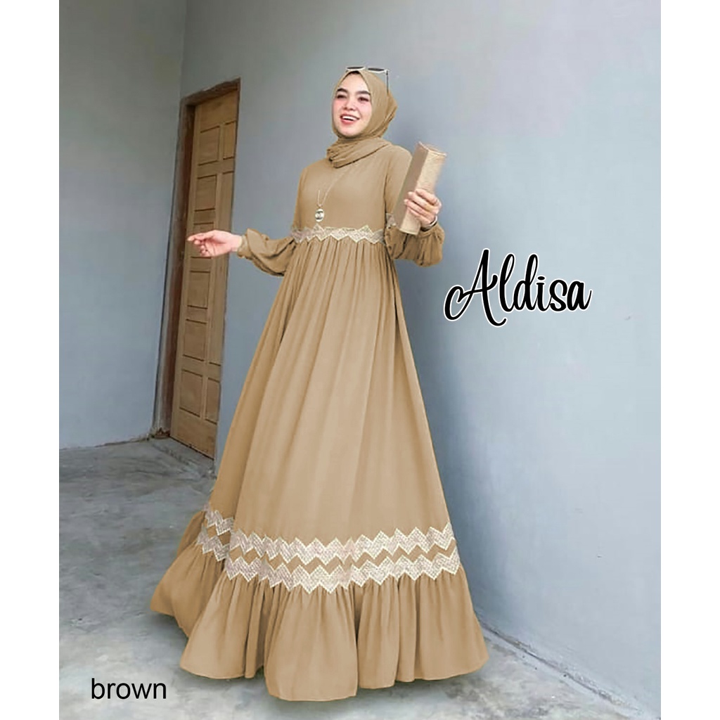 GAMIS SIMPLE KONDANGAN ALDISSA BAHAN PREMIUM