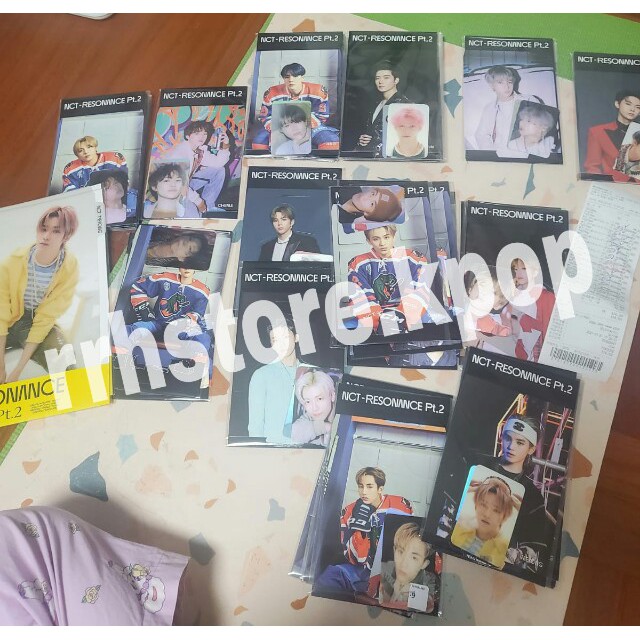 [PELUNASAN] NCT - LENTICULAR PHOTOCARD SET - RESONANCE Pt.2
