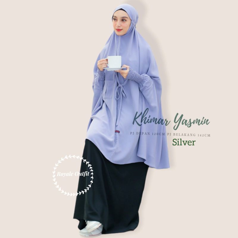 YASMIN KHIMAR|KHIMAR OVERHEAD|FREE CADAR TALI|ORI ROYALE