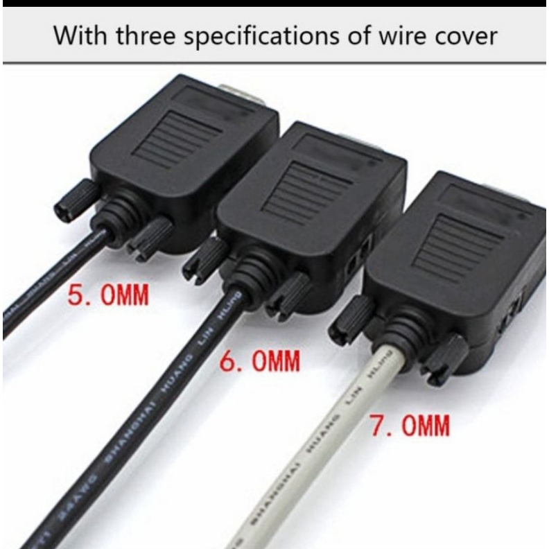 DB9 Breakout Connektor to Wiring Terminal RS232 D-SUB Female Sereal