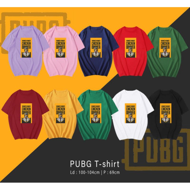 T-SHIRT PUBG OVERSIZE