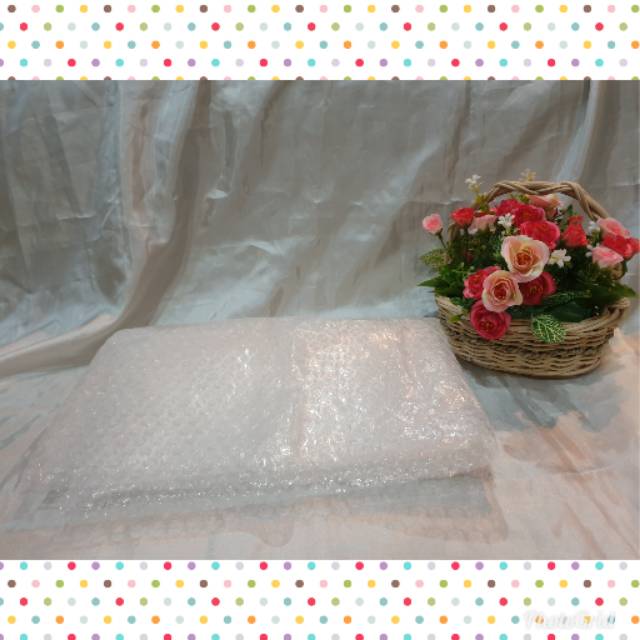 

BUBBLE - Bubble wrap utk packing tambahan 40 cm x 125 cm harga Rp 2.500 ,-
