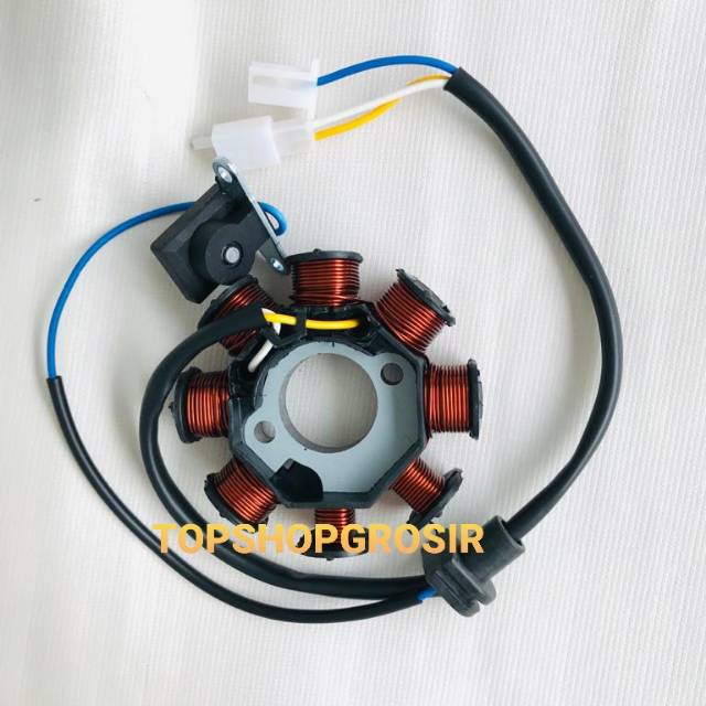 STATOR ASSY SPOOL ASSY SPULL GULUNGAN TON + PULSER SHOGUN 125