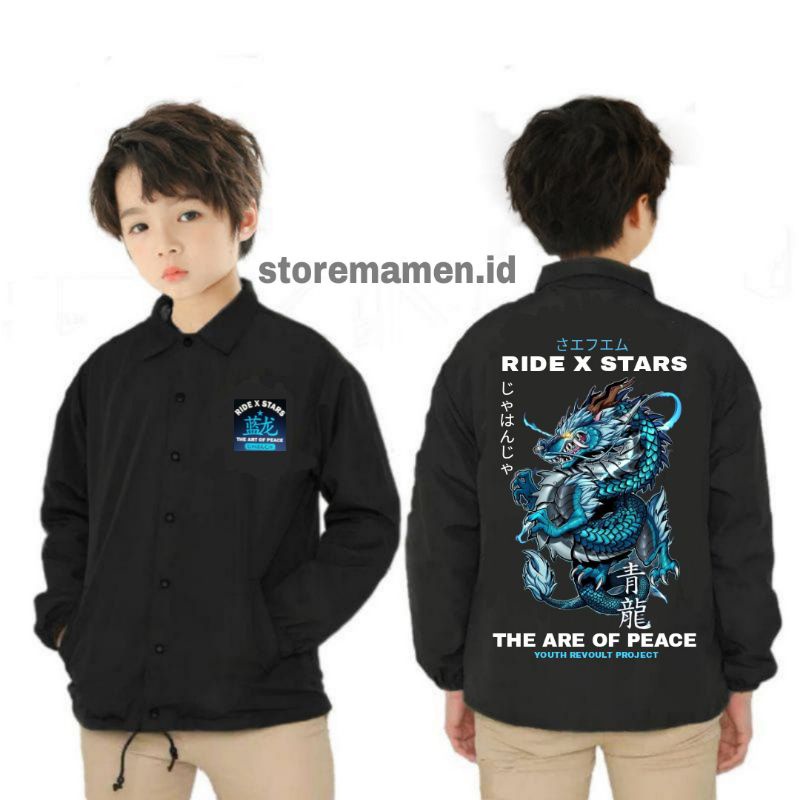 JAKET COACH NAGA ANAK ANAK ICE  MODEL TERBARU /JAKET NAGA/JAKET PARASUT/JAKET ORI/JAKET DISTRO/JAKET ORI PREMIUM/JAKET KEKINIAN/JAKET RAFI AHMAD