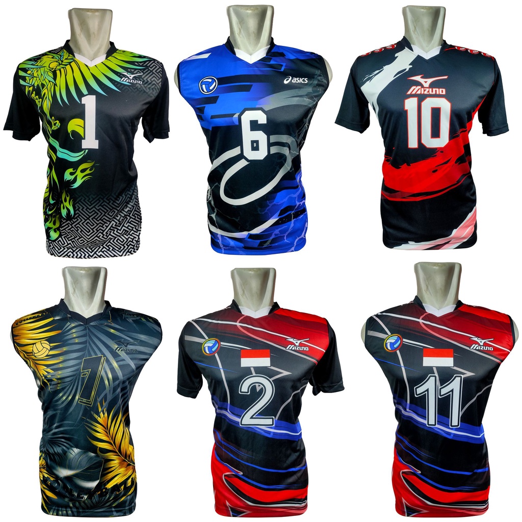 kaos voli jersey volley jersey printing proliga baju voly poli printing IZDIHAARSPORT