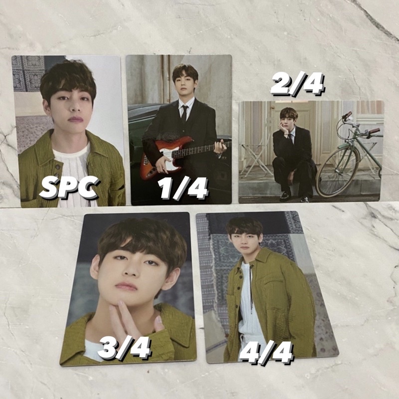 BTS PTD Seoul Permission to dance Seoul Mpc pc mini photocard vol.2 new official special card spc v 