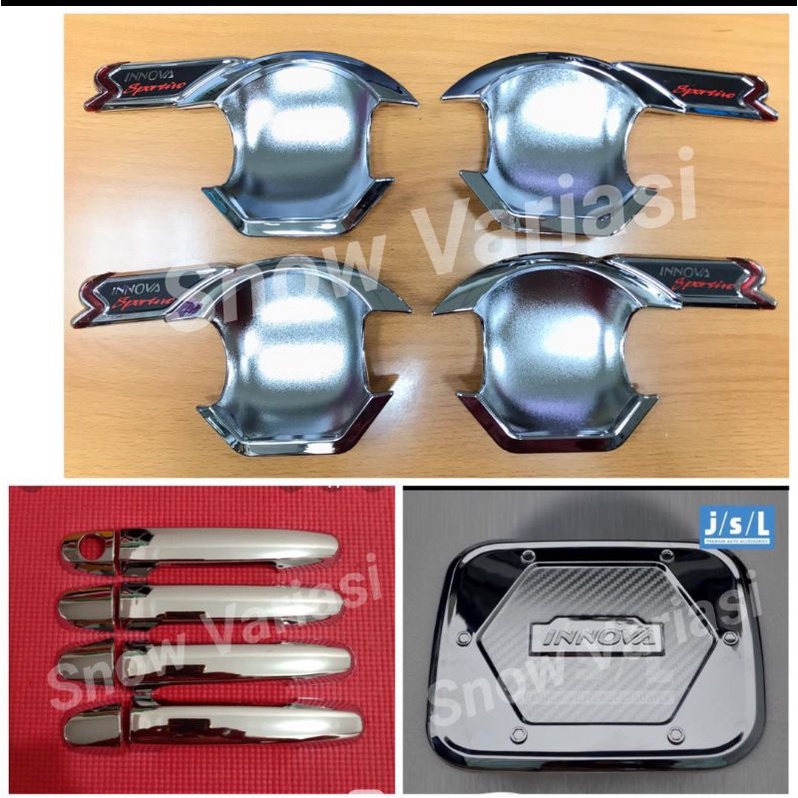 paket outer handle tank cover chrome innova 2004 2006 2010 2012 2014 2015 jsl