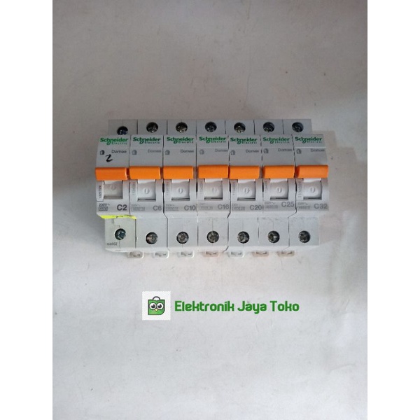 MCB 2A murah - Breker 2A - MCB 1P 2A - MCB 6A - MCB 10A - MCB 16A