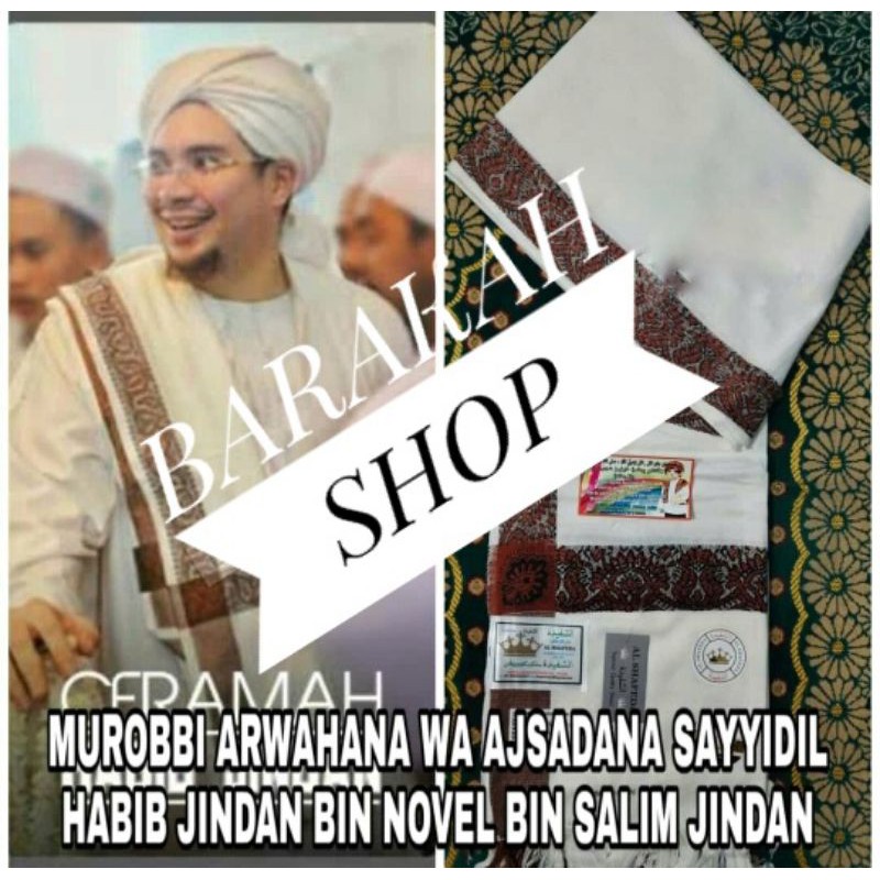 SORBAN HABIB surban Kashmir India putih sorban Arafat termurah