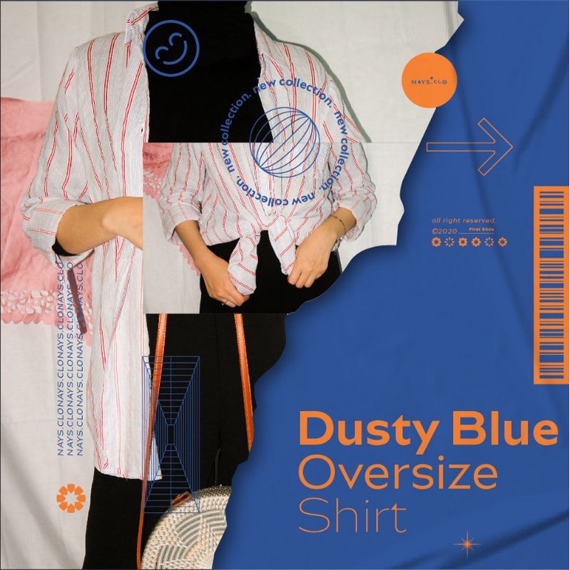 Dusty Blue Shirt