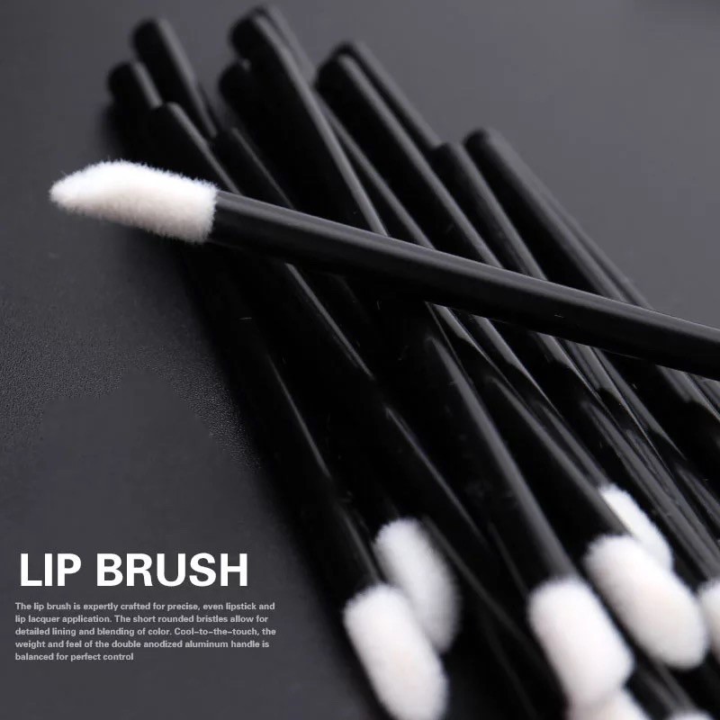 `ღ´ PHINKL `ღ´  lip brush sekali pakai lipwand per pcs aplikasi lipstick lipcream untuk tester